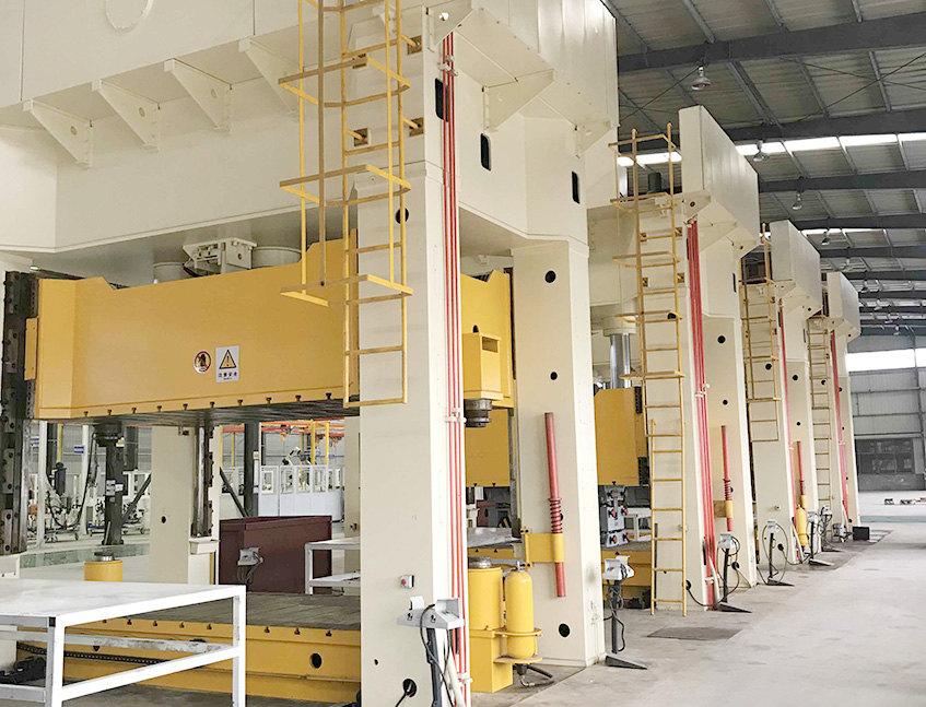 single action metal press